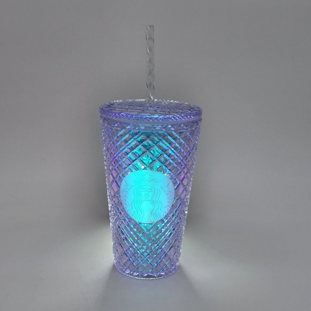 Starbucks Limited Iridescent Unicorn Jewel Tumbler- Holiday 2022-  Grande 16oz